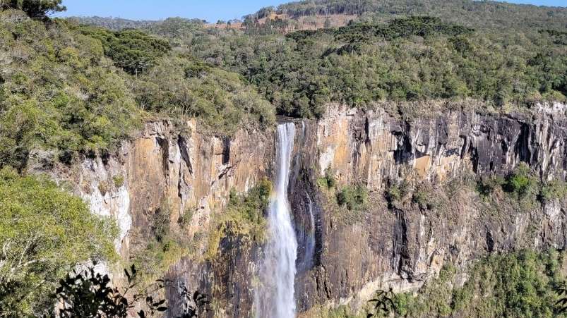 Visitamos Salto São Francisco - A maior cachoeira do Sul do Brasil