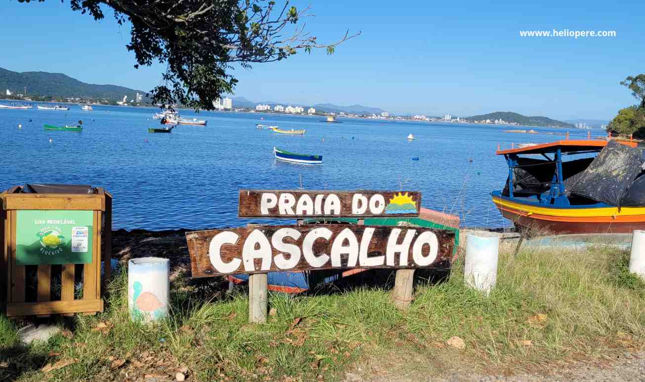 Beleza Natural e Serenidade na Praia do Cascalho, Penha