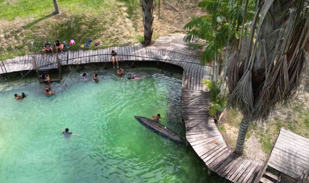 Nossa Aventura na Lagoa Azul: Um Paraíso a 1h de Manaus