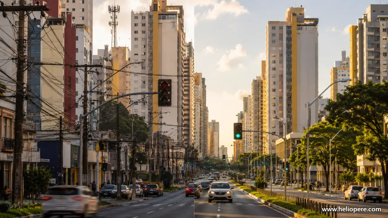 Fiação subterrânea em Curitiba: o projeto que pode mudar a cidade
